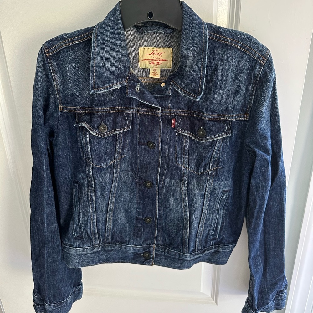 Levi's Women's Dark Blue Jean Jacket